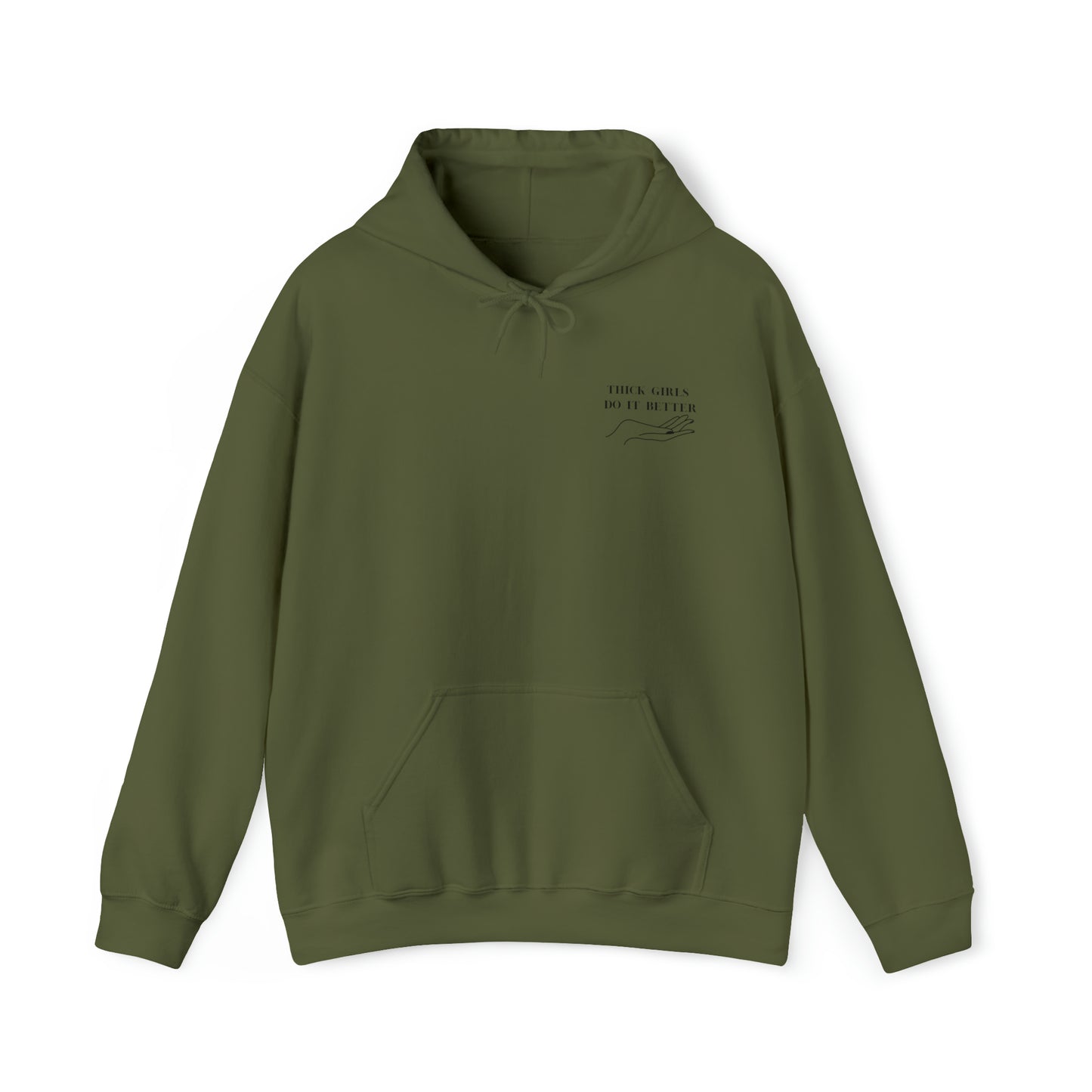 Thick Girls Do It Better- Unisex Heavy Blend™ Hooded Sweatshirt